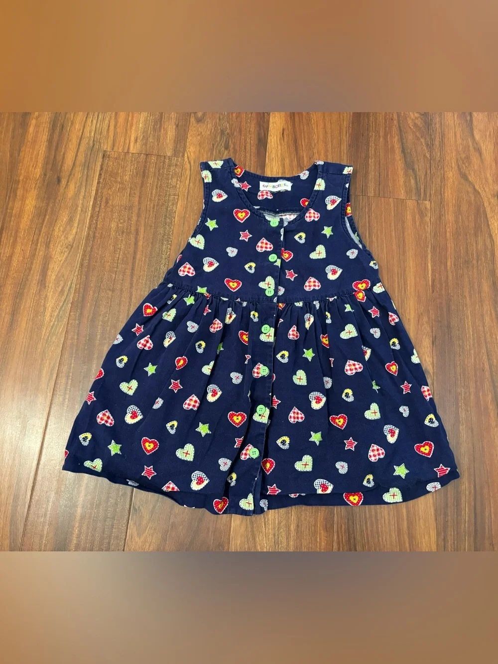 GymboreeβVintage Navy Heart Dress